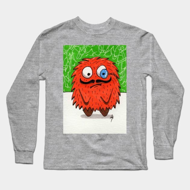 Professor Splart - Morning Monsters Long Sleeve T-Shirt by AaronShirleyArtist